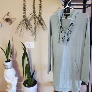 Forever 21 plus size hoodie dress